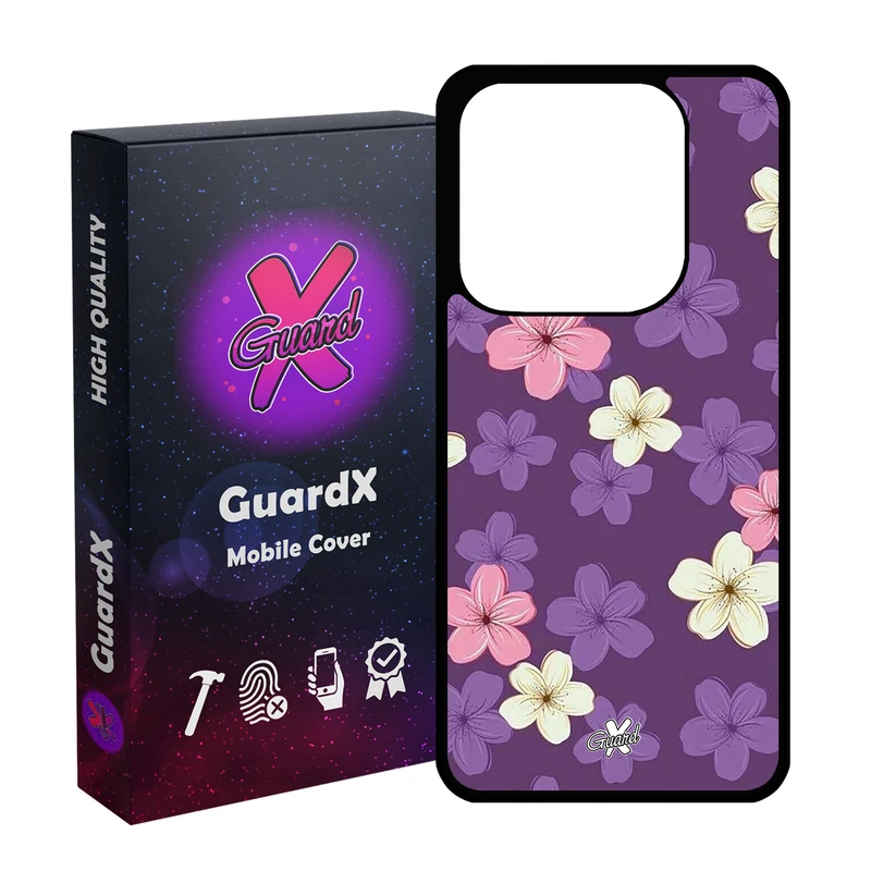 کاور گارد ایکس طرح گل مدل 10536 مناسب برای گوشی موبایل شیائومی Redmi Note 14 4G