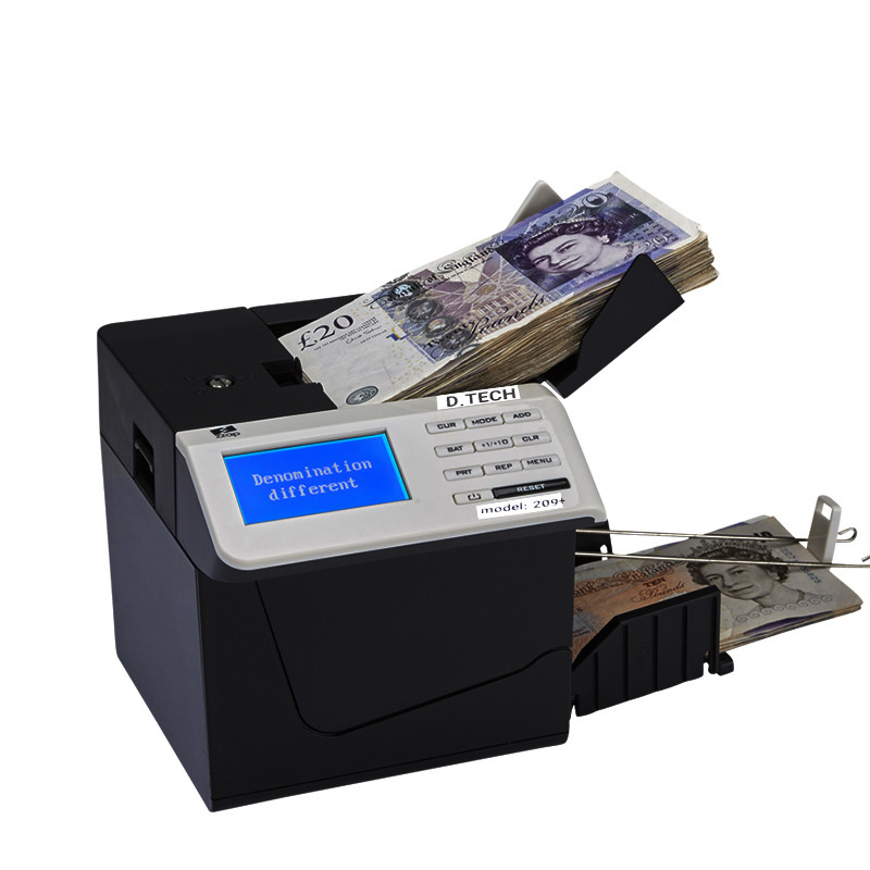 دستگاه اسکناس شمار دیتک مدل Plus 209