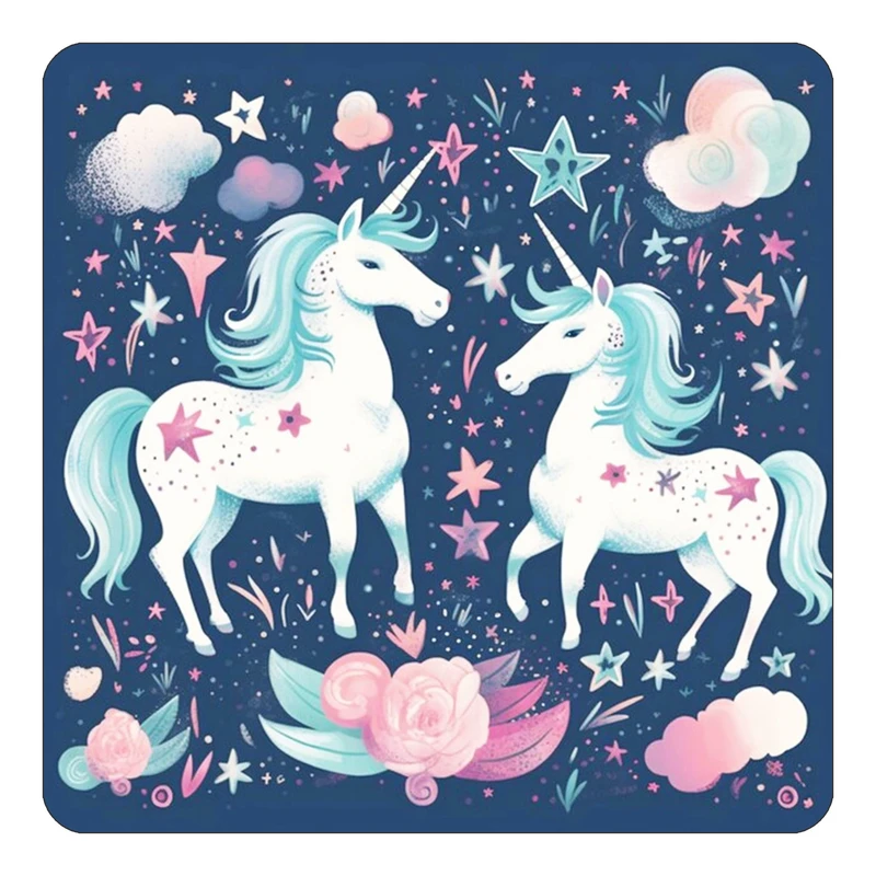 مگنت کاکتی طرح اسب تک شاخ و یونیکورن مدل mp33358