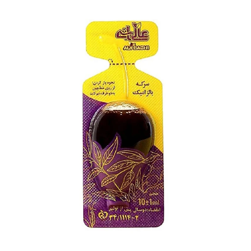 سرکه بالزامیک تکنفره عالی باشی بسته 16عددی