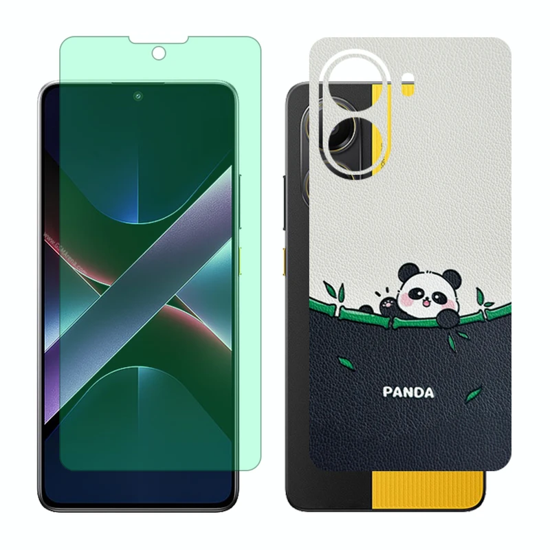 محافظ صفحه نمایش گرین لایت گلس مدل Together مناسب برای گوشی موبایل شیائومی Poco X7 Pro به همراه برچسب پوششی