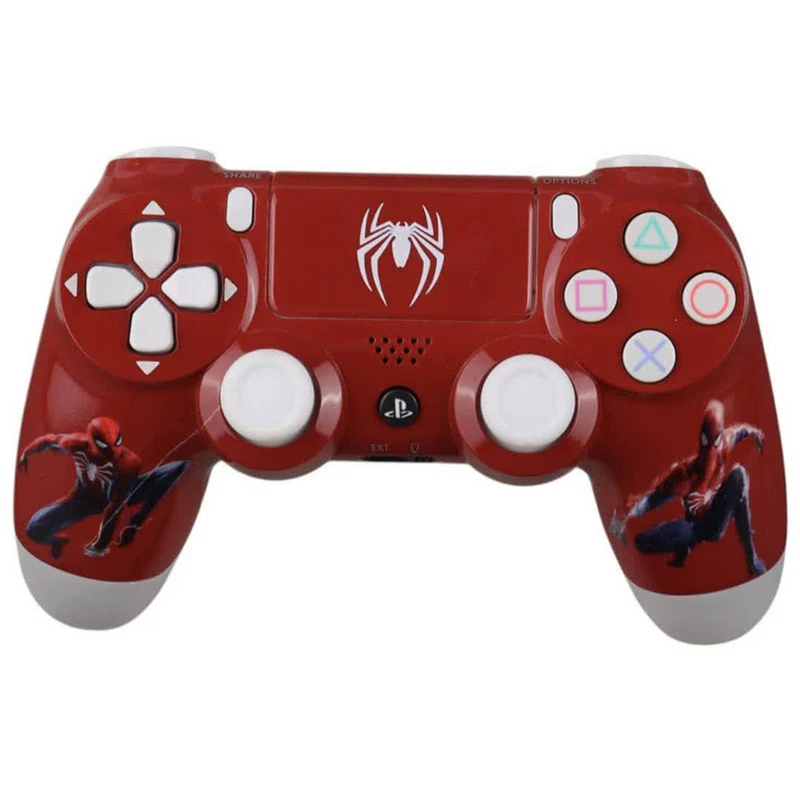 دسته بازی پلی استیشن ۴ مدل DUALSHOK CUSTOM طرح Spider Man-1