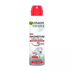 اسپری ضد تعریق گارنیه مدل Magnezyum Ultra Kuru حجم 150 میلی لیتر