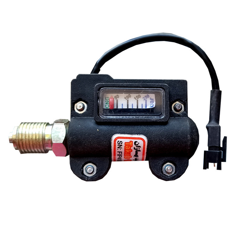 گیج فشار CNG مدل فن آوران ساعتی با سیم