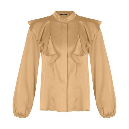 شومیز زنانه گردیه مدل 307268-Cream