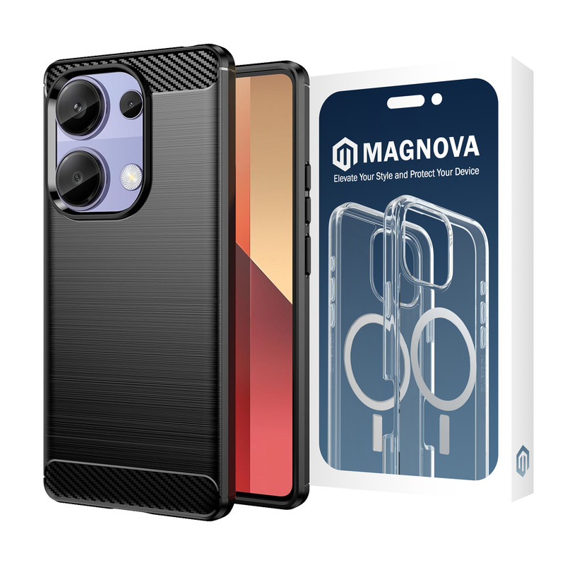 کاور مگنوا مدل GripTech مناسب برای گوشی موبایل شیائومی Poco M6 Pro 4G / Redmi Note 13 Pro 4G