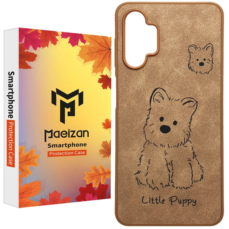 کاور پاییزان مدل Little Puppy طرح لاکجری مناسب برای گوشی موبایل سامسونگ Galaxy A13 / A23 / A32 5G