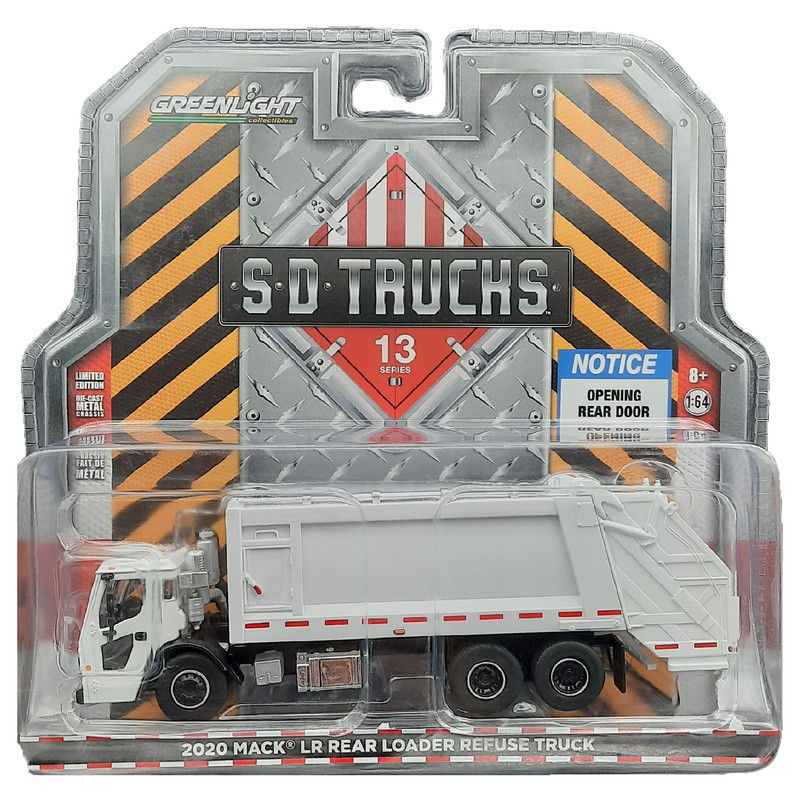 ماشین بازی گرین‌لایت مدل 2020 MACK LR REAR LOADER REFUSE TRUCK