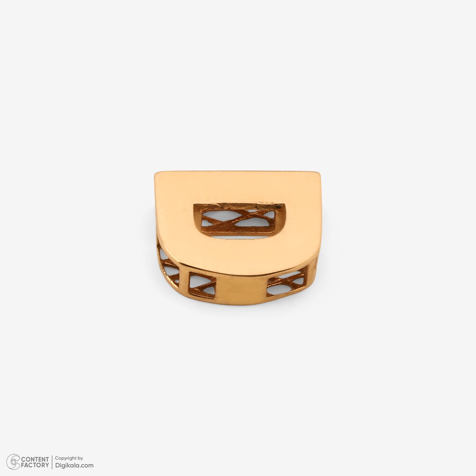 آویز گردنبند طلا 18 عیار زنانه مایا ماهک طرح حرف D کد MM2141 -  - 5