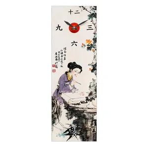 ساعت دیواری طرح نقاشی ژاپنی کد J08