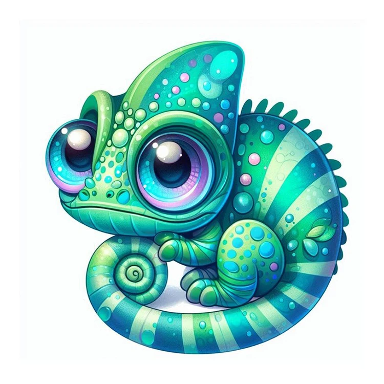 استیکر پارچه و لباس پاد آفرین مدل افتاب پرست کارتونی کد 608