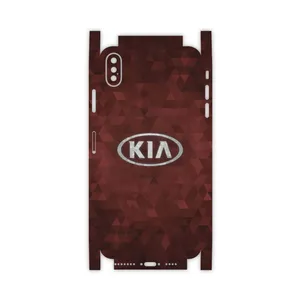MAHOOT  KIA-Logo-FullSkin Cover Sticker for Apple iPhone Xs Max
