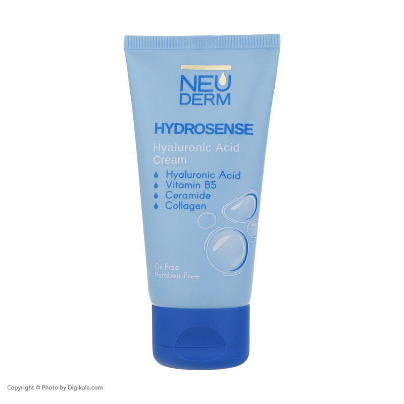 کرم ضد چروک نئودرم مدل Hyaluronic حجم 50 میلی لیتر