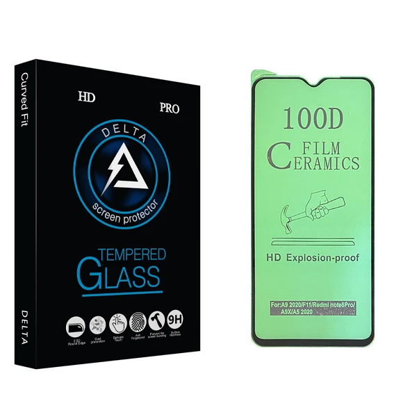 محافظ صفحه نمایش سرامیکی دلتا مدل HD مناسب برای گوشی سامسونگ REDMI NOTE 8 PRO / A20 s / A5 2020