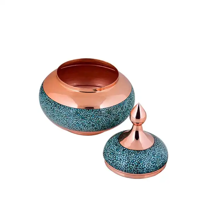 قندان فیروزه کوبی مدل شیرازی کد B25