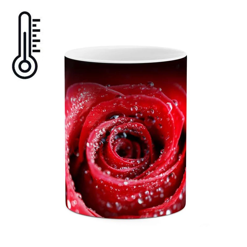 ماگ حرارتی کاکتی مدل گل رز کد mgh12024