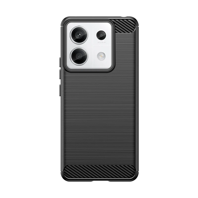  کاور راگد شیلد مدل carbon fibre shockproof TPU مناسب برای گوشی موبایل شیائومی Redmi Note 13 pro