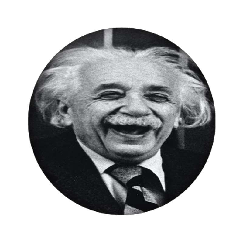 استیکر تزئینی موبایل مدل انیشتن کد 4129