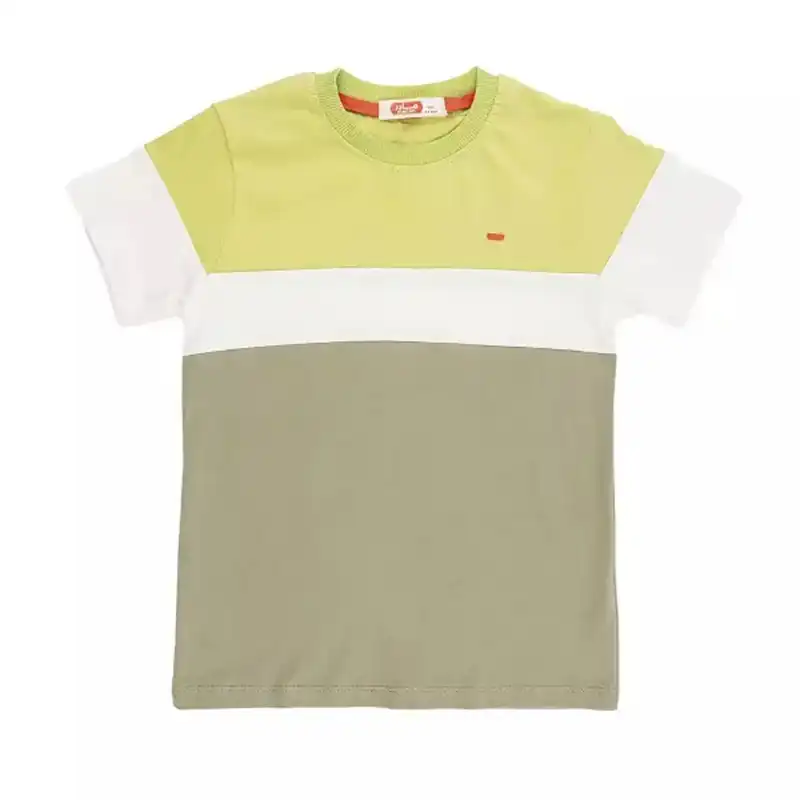 ست تی شرت و شلوارک پسرانه مدل MDSS-CG4162