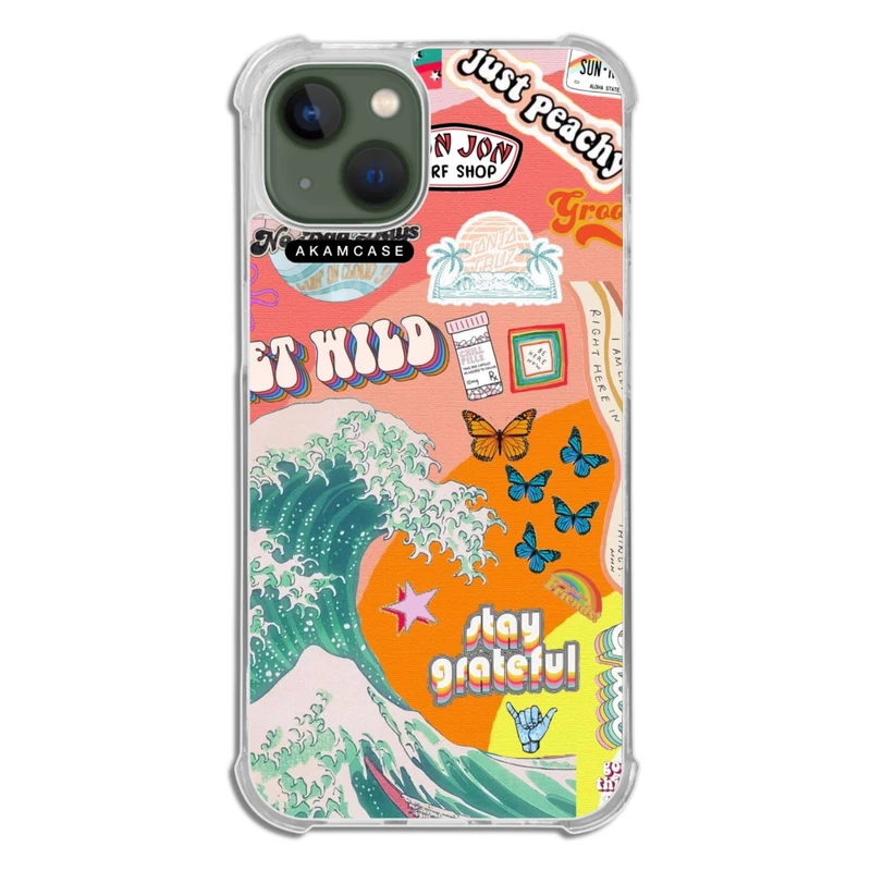 کاور آکام مدل AMCWTA13-GOOD VIBES15 مناسب برای گوشی موبایل اپل iPhone 13