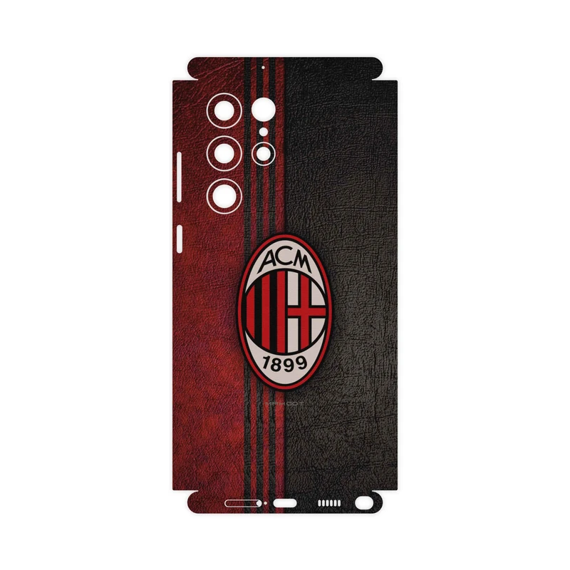 برچسب پوششی ماهوت مدل AC-Milan-FullSkin مناسب برای گوشی موبایل سامسونگ Galaxy S22 Ultra 5G