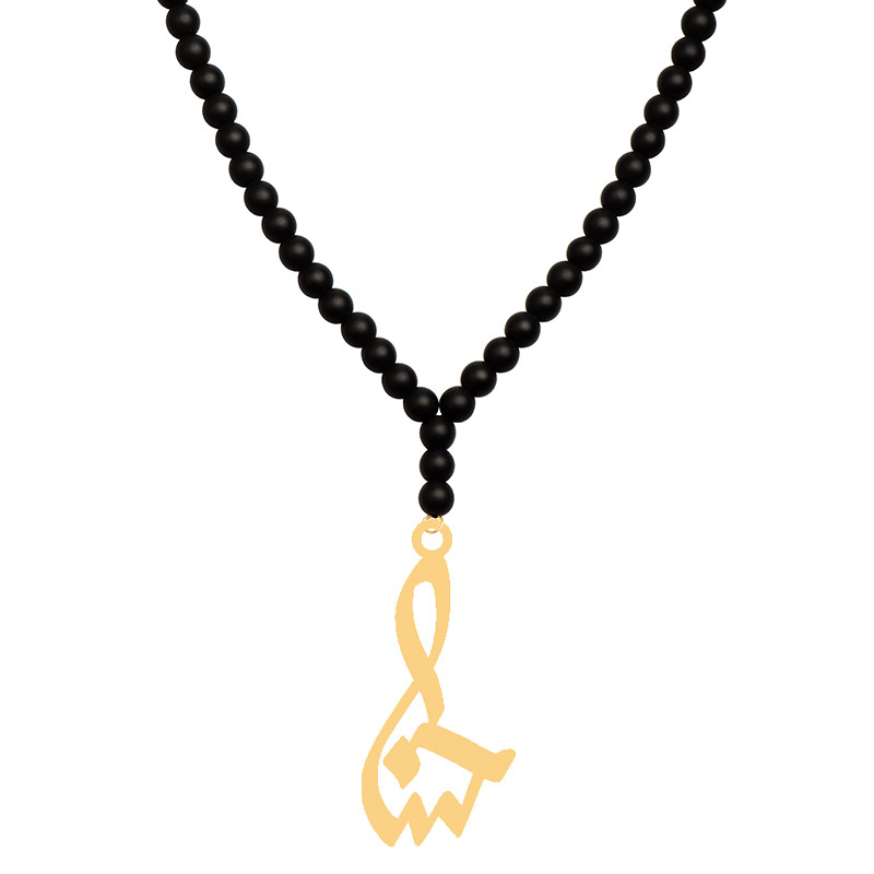 گردنبند طلا 18 عیار زنانه کرابو طرح حسنا مدل Kr70941 گردنبند طلا 18 عیار زنانه کرابو طرح حسنا مدل Kr70941