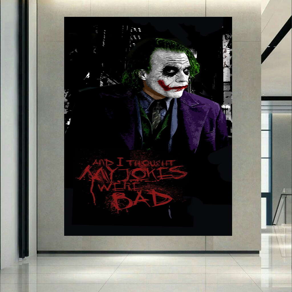 پوستر طرح جوکر مدل Health Ledger کد AR18540