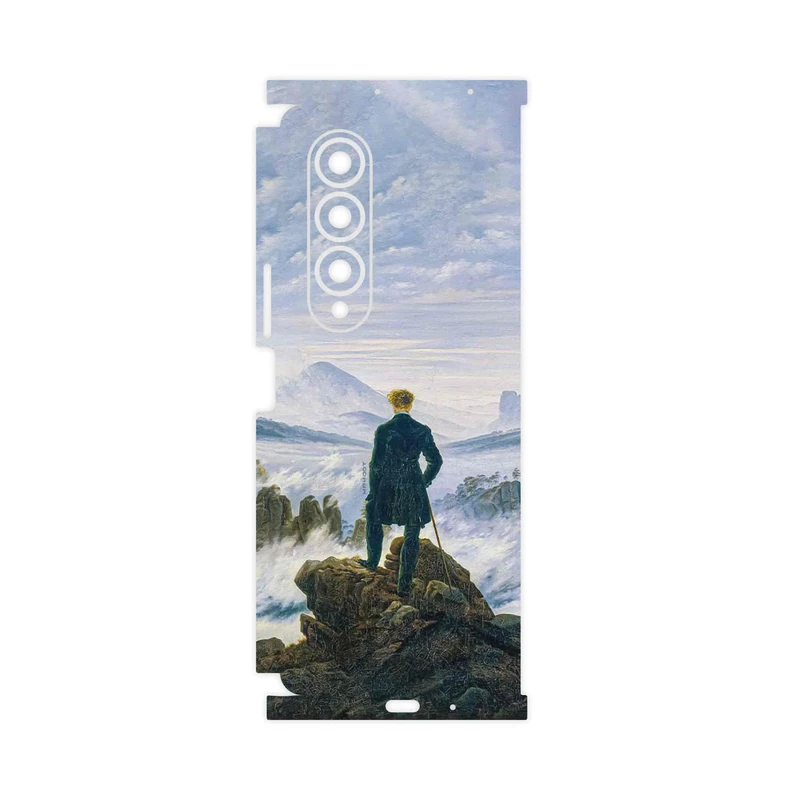 برچسب پوششی ماهوت مدل Wanderer above the Sea of Fog-FullSkin مناسب برای گوشی موبایل سامسونگ Galaxy Z Fold4