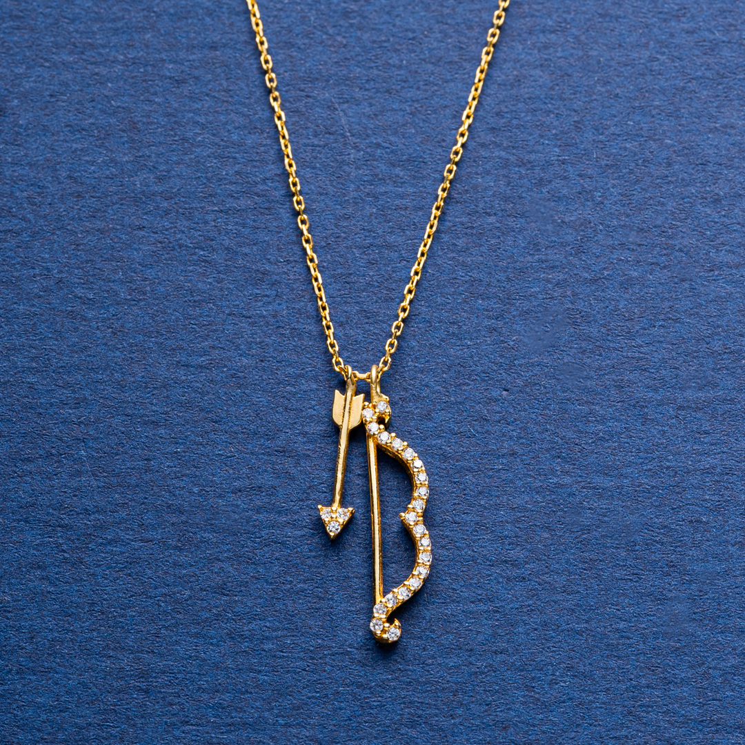 گردنبند طلا 18 عیار زنانه جواهری سون مدل 2119 -  - 3