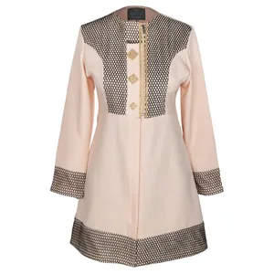 مانتو زنانه مدل روژآن جلو زیپدار کد 45