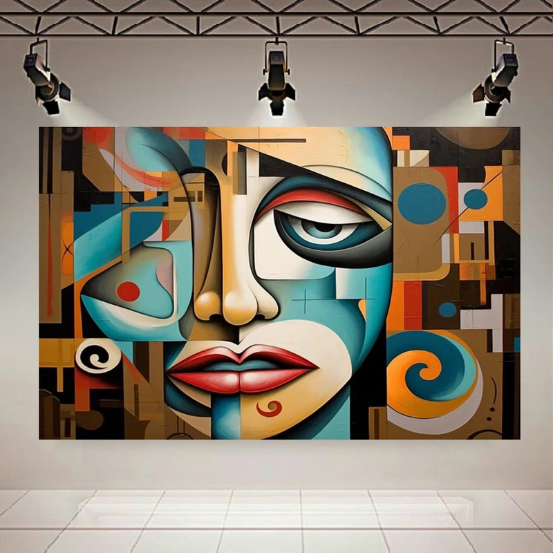  پوستر طرح مخمل انتزاعی مدل افسردگی کد AR303698