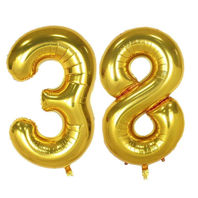 بادکنک فویلی سورتک مدل 38 بسته دو عددی