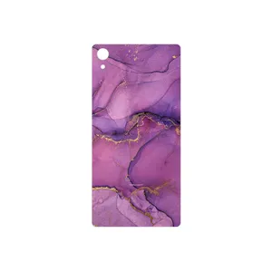 MAHOOT Purple Marble Cover Sticker for Sony Xperia Z2