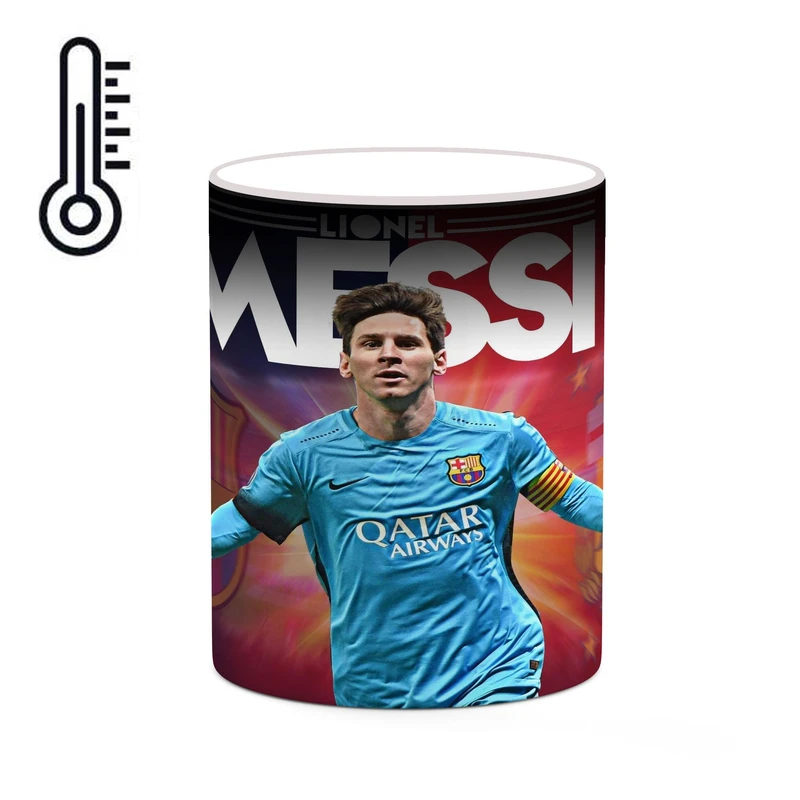 ماگ حرارتی کاکتی طرح Leo Messi لئو مسی مدل mgh42378