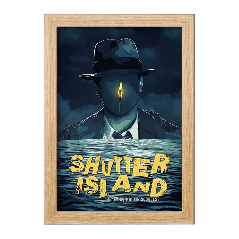تابلو خندالو مدل جزیره شاتر (Shutter Island) کد F10173