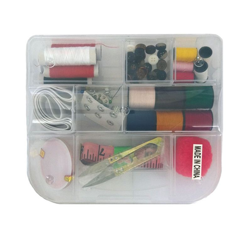 جعبه نخ و سوزن مدل مسافرتی کد PAH100 بسته 100 عددی