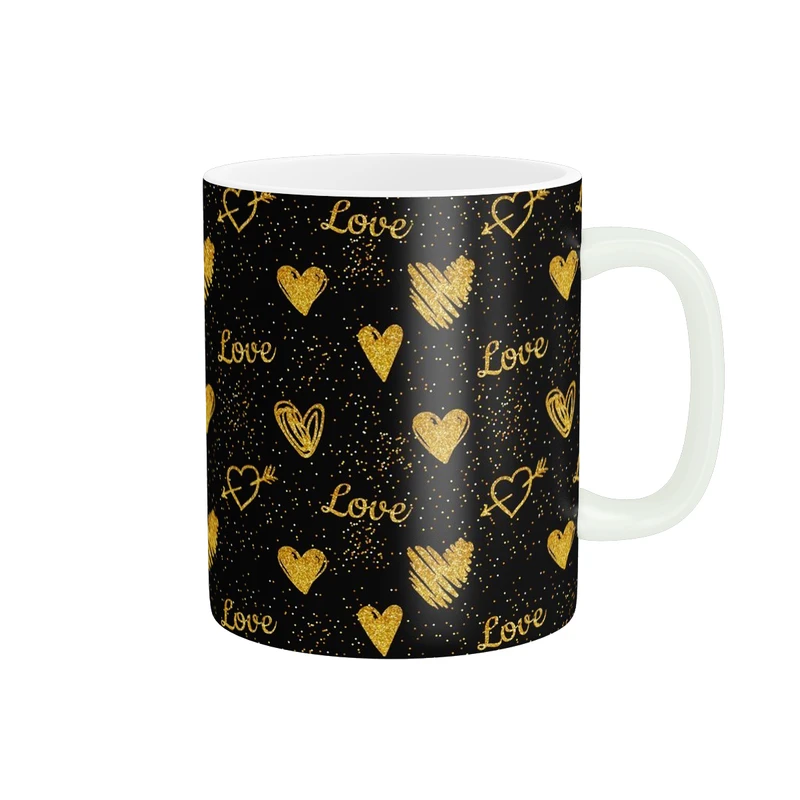 ماگ پاد آفرین طرح LOVE عشق کد 5896