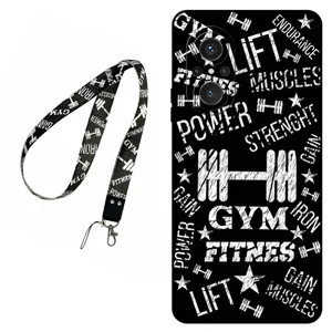 Megafone Gym 0010 Cover For Huawei Nova 9 Se 4G / 5G Mobile Neckband