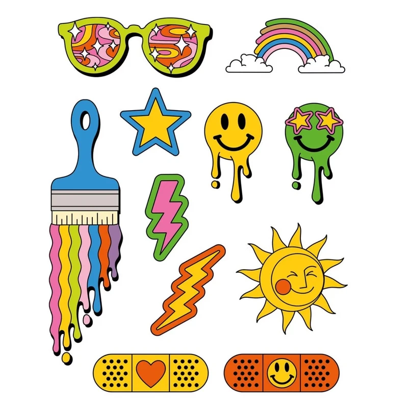 برچسب طرح فانتزی و کودکانه کد 760