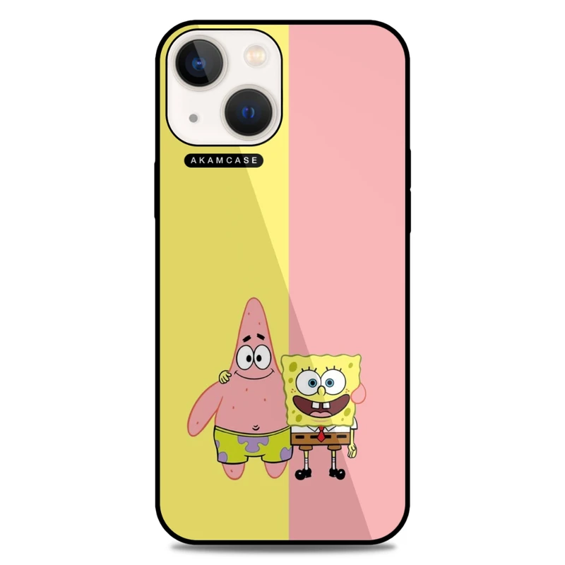 کاور آکام مدل AMC-WA13-SPONGE BOB6 مناسب برای گوشی موبایل اپل iPhone 13