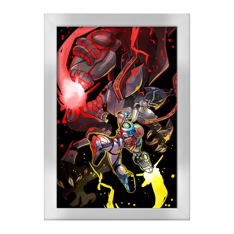 تابلو خندالو طرح بازی متروید (Metroid) کد 35661