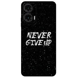 Megafone Never give up 1871 Cover For Motorola Moto G35