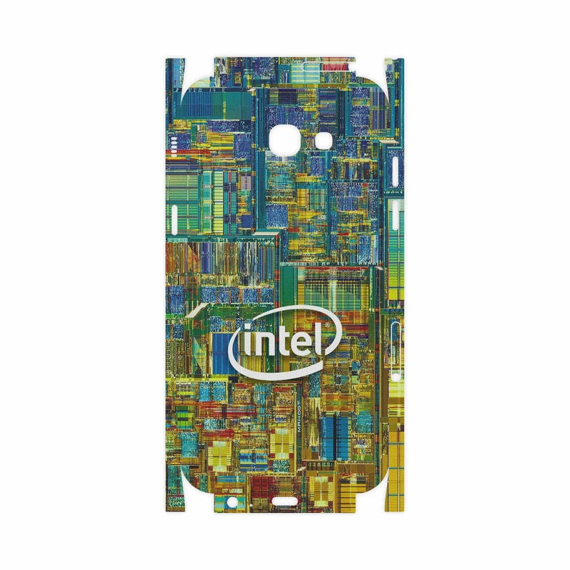 برچسب پوششی ماهوت مدل Intel Brand-FullSkin مناسب برای گوشی موبایل سامسونگ Galaxy A7 2017