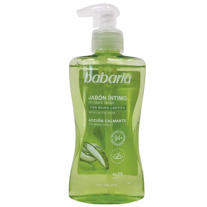 ژل بهداشتی بانوان باباریا مدل Aloevera حجم 300 میلی لیتر ژل بهداشتی بانوان باباریا مدل Aloevera حجم 300 میلی لیتر