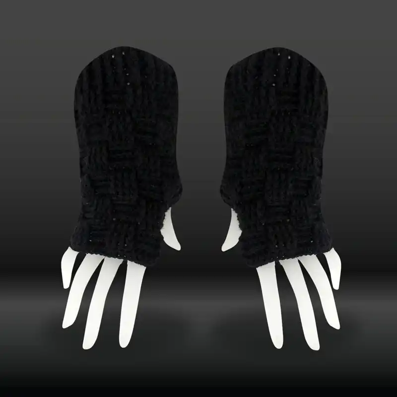 دستکش بافتنی زنانه مدل 8634