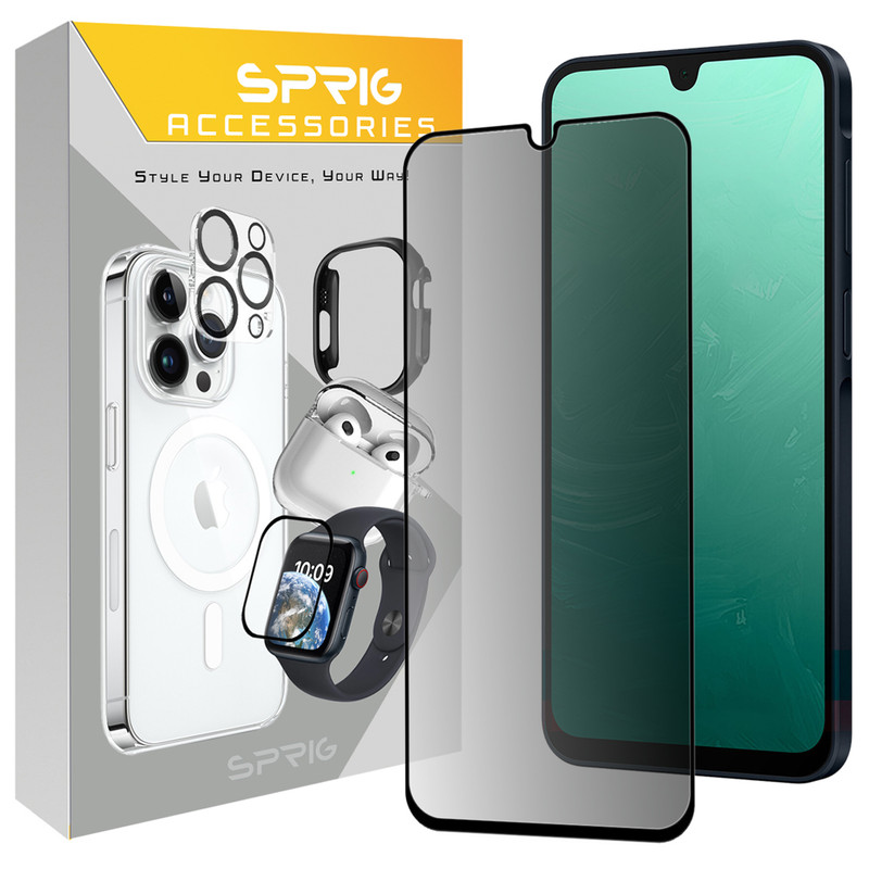 محافظ صفحه نمایش حریم شخصی اسپریگ مدل PRV_SP مناسب برای گوشی موبایل سامسونگ Galaxy A12 / A02 / A02s / A03