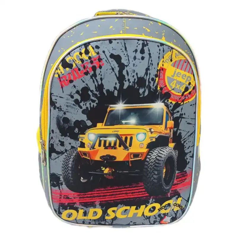 کوله پشتی مدل مدرسهای به همراه جامدادی