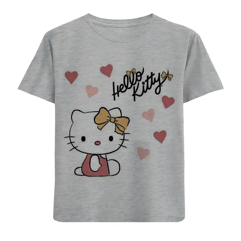 تی شرت آستین کوتاه بچگانه مدل کیتی F583