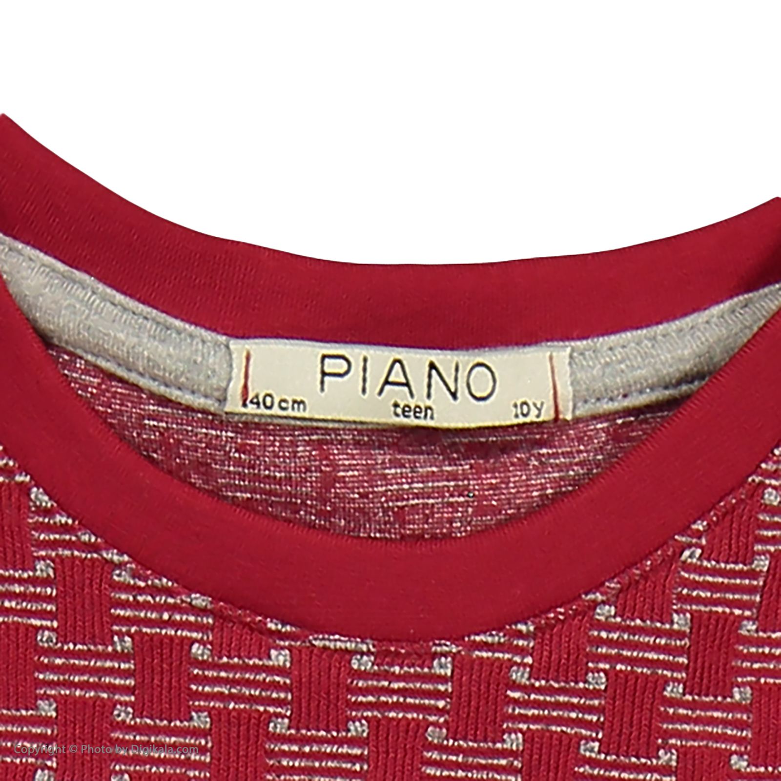تی شرت دخترانه پیانو مدل 1009009901649-72 -  - 5
