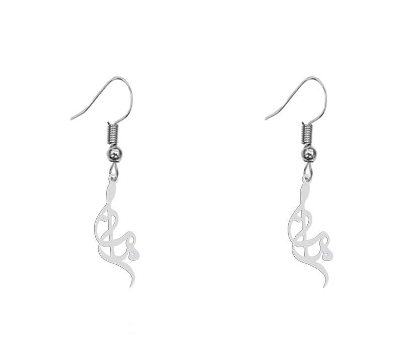 گوشواره زنانه هایکا طرح مامان مدل ha-268